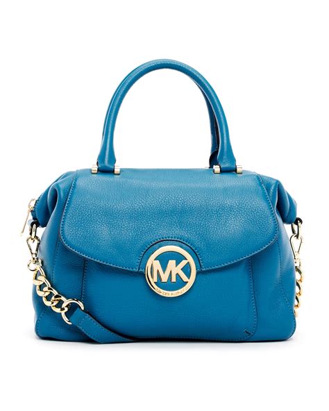 michael kors large fulton pebbled leather satchel bag|Michael Kors Fulton Large Bags & Handbags for Women.